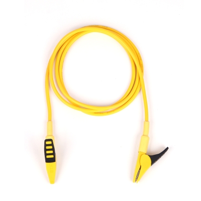 ETA4531雙鱷魚夾接地線